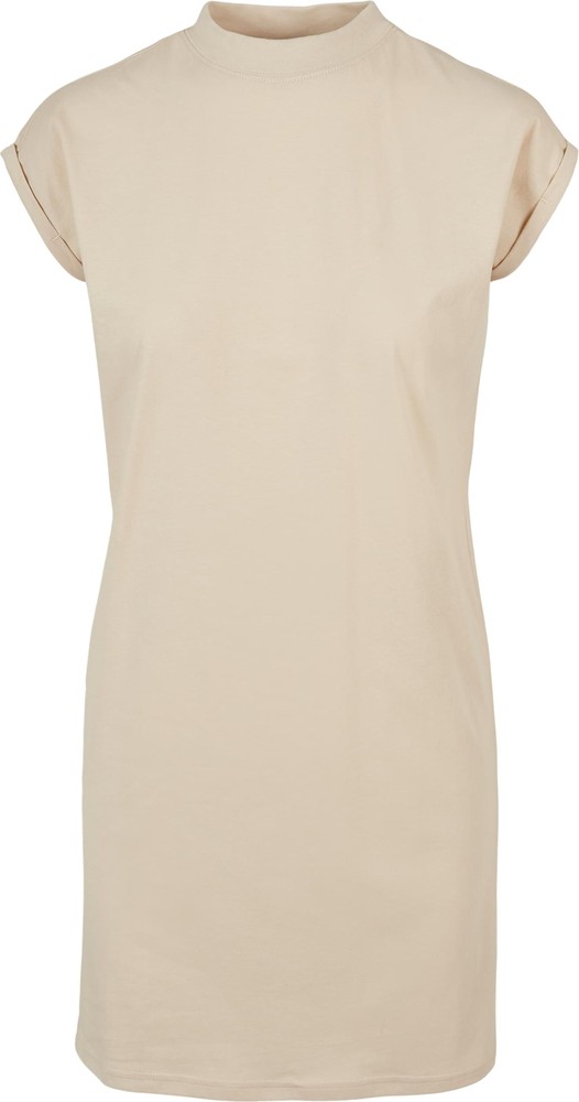 Urban Classics Damen Ladies Turtle Extended Shoulder Dress Softseagrass - Damen