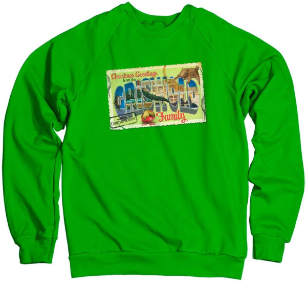 Lampoon's Christmas Pullover Greeting From The Griswold Family Sweatshirt WB-3-LCV015