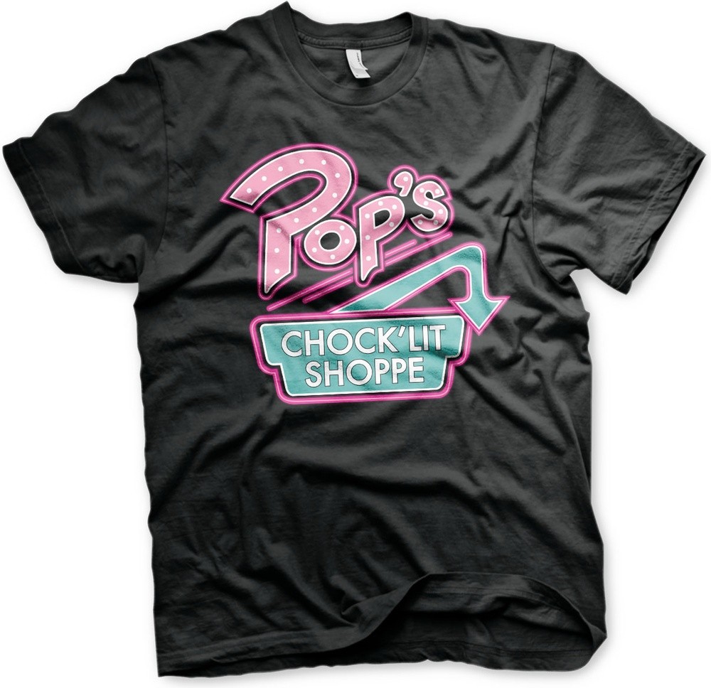 Riverdale Pop's Chock'Lit Shoppe T-Shirt Schwarz - Herren / Unisex