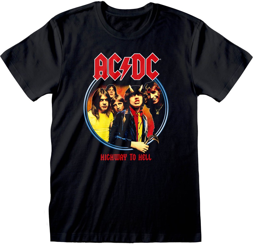 AC/DC - Highway To Hell T-Shirt Schwarz - Herren / Unisex