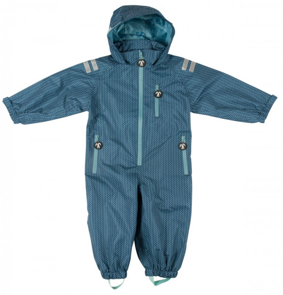 Ducksday Kinder Regenoverall Ranger Blue