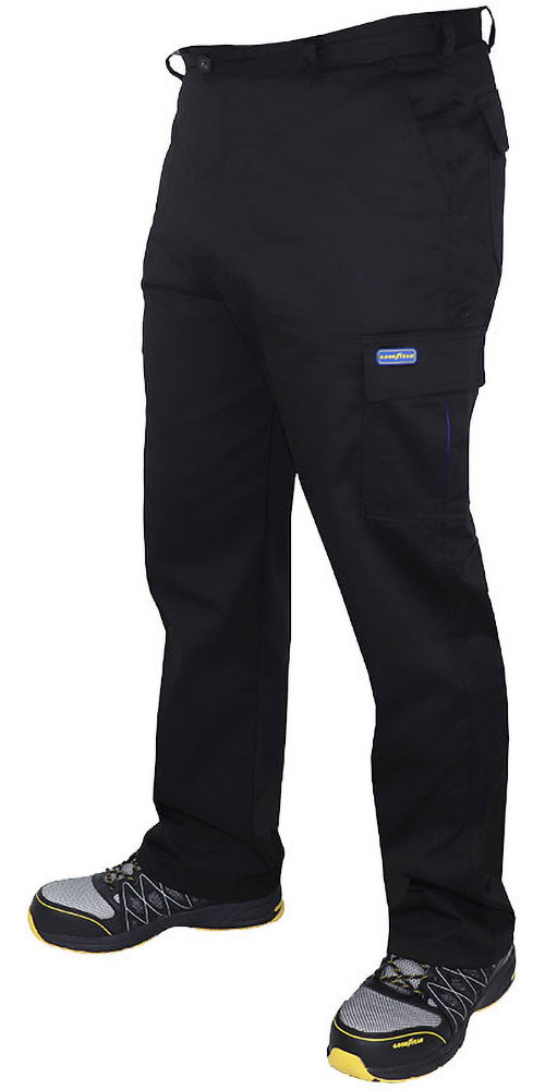 Goodyear Hose GYPNT001 Workwear Multi Pocket Pant Schwarz - Herren / Unisex
