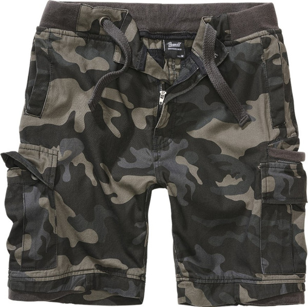 Brandit Herren Shorts Packham Vintage Shorts Darkcamo