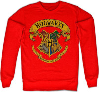 Harry Potter Hogwarts Crest Sweatshirt Red Harry Potter Hogwarts Crest Sweatshirt Red
