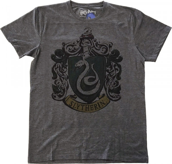 Harry Potter Slytherin Dyed T-Shirt Dark-Heather