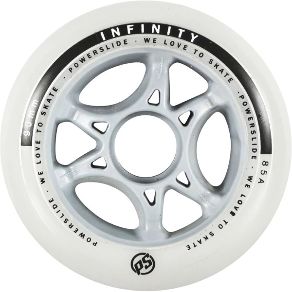 Powerslide Universal Inliner Zubehör Inliner Rollen Infinity 110 mm 85A Set 4 Stk 55757