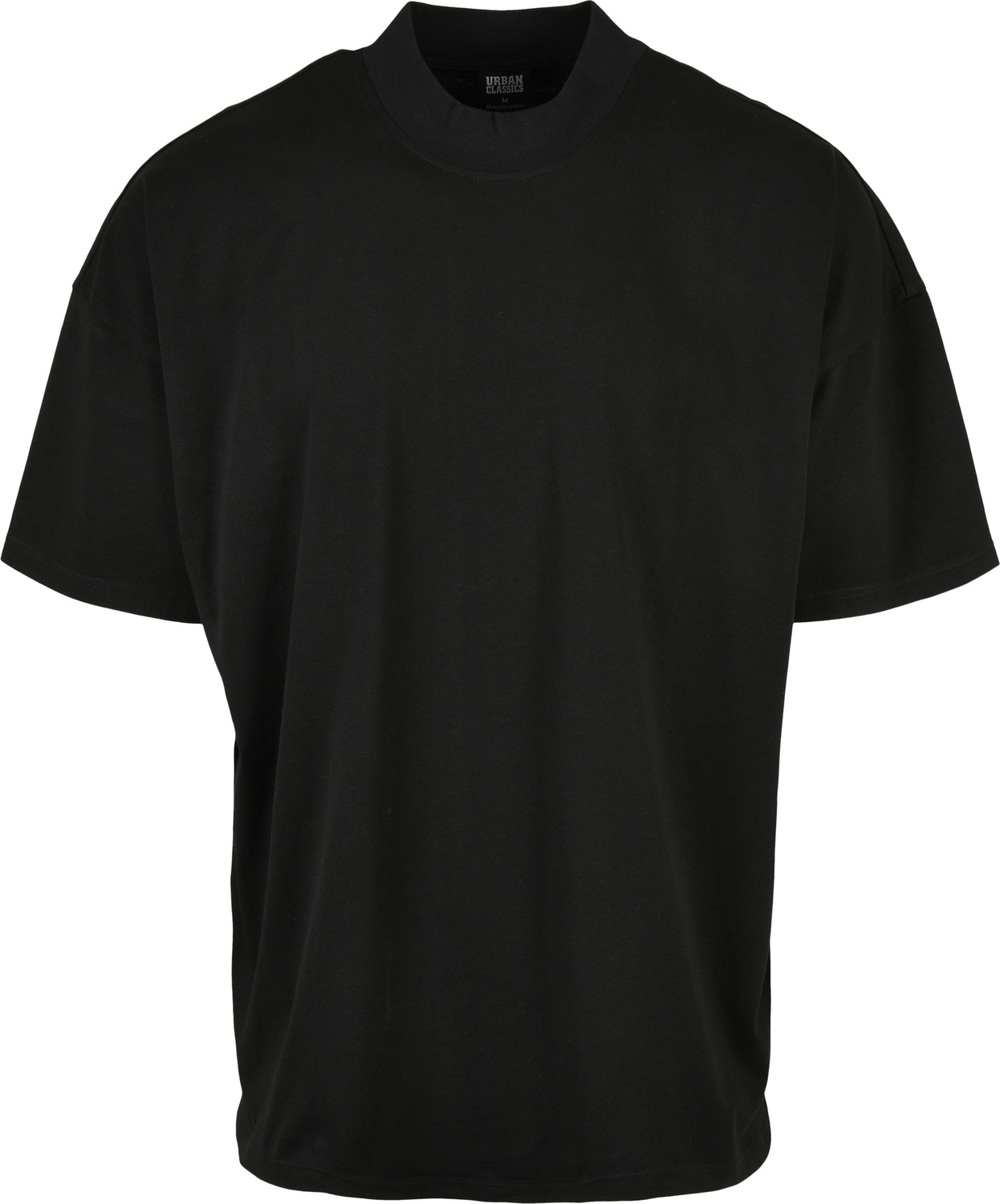 Urban Classics T-Shirt Oversized Mock Neck Tee Schwarz - Herren / Unisex