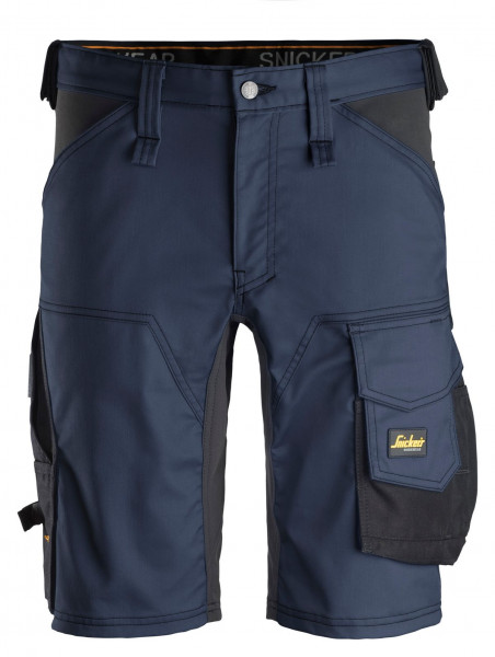 Snickers AllroundWork Stretch Arbeitsshorts Navy-Schwarz