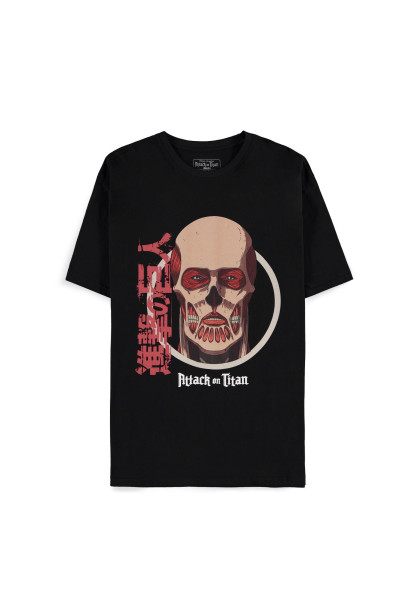 Attack on Titan - Men's Short Sleeved T-Shirt Black