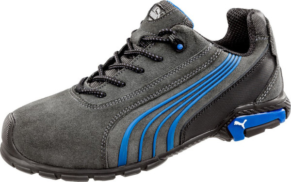 Puma Safety Sicherheitsschuh Milano Low S1P SRC Schwarz-Blau