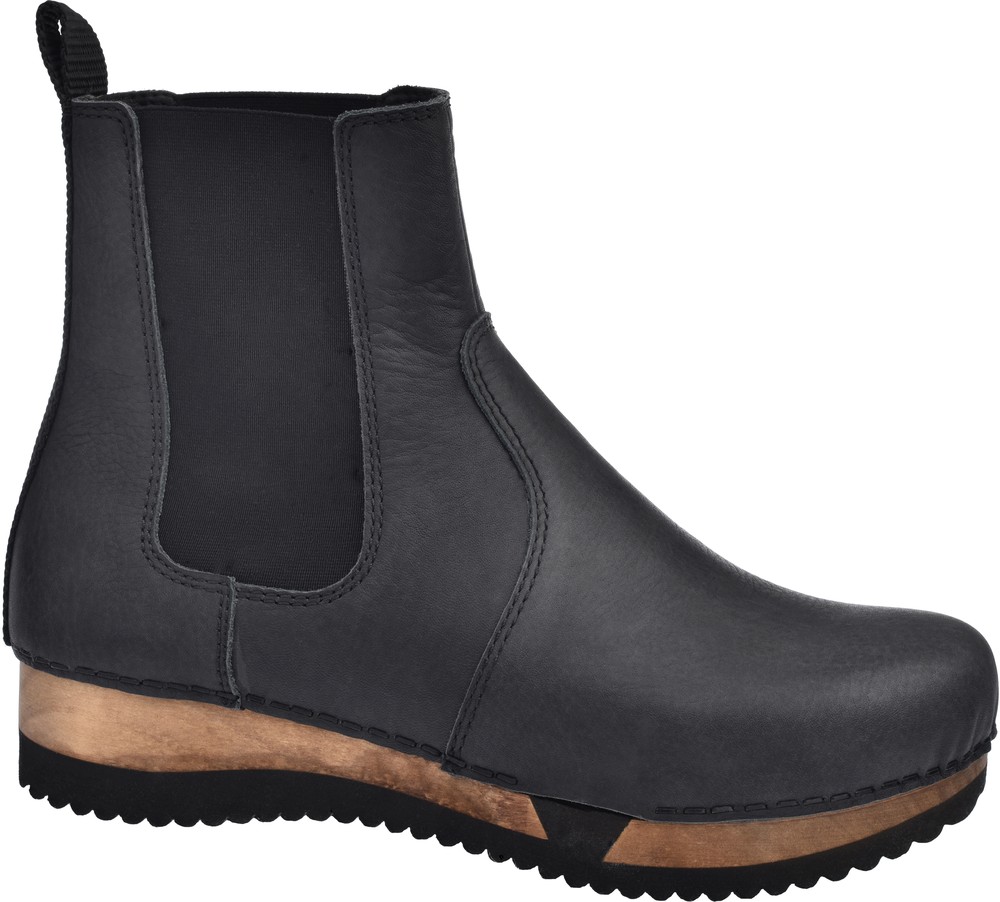 Sanita Damen Stiefel Wood Rumi Sport Flex Boot Black Shoes Women Lifestyle kustom kult