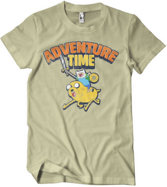 Adventure Time Washed T-Shirt Khaki