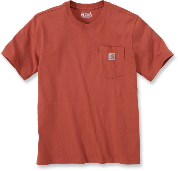 Carhartt K87 Pocket S/S T-Shirt Terracotta