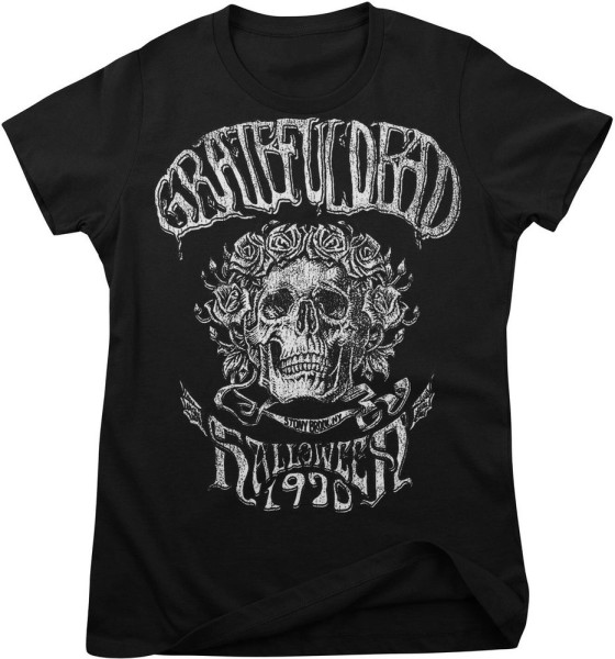 Grateful Dead T-Shirt Halloween 1970 Girly Tee WMX-5-GD007-H91-9