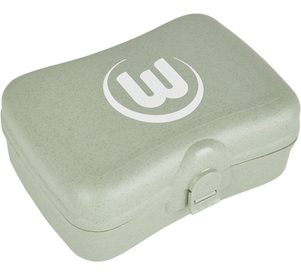 VfL Wolfsburg Brotdose Organic Logo grün Fussball Grün