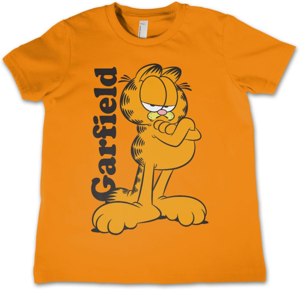 Garfield Kids T-Shirt Kinder Orange