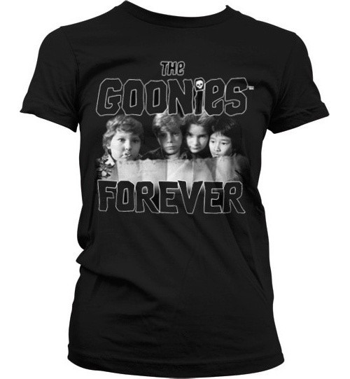 The Goonies Forever Girly T-Shirt Damen Black