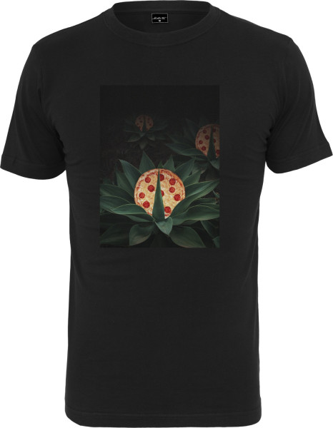 Mister Tee T-Shirt Pizza Plant Tee Black