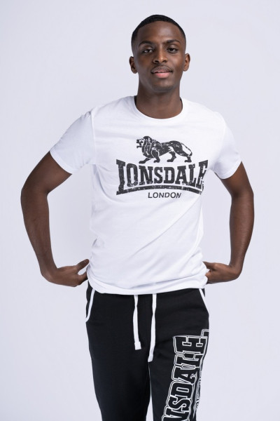 Lonsdale T-Shirt Silverhill T-Shirt normale Passform