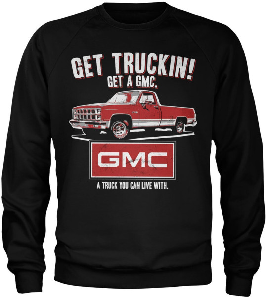 GMC Sweatshirt Get Truckin Sweatshirt GM-3-GMC004-H57-1