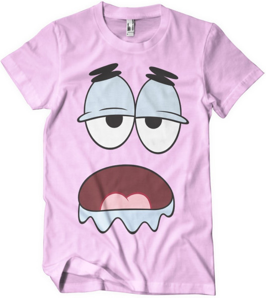 Spongebob Patrick Big Face T-Shirt Pink