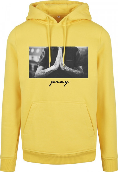 Mister Tee Hoodie Pray Hoody Taxi Yellow