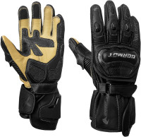 Germot Sommer Motorrad Handschuh Minneapolis Schwarz