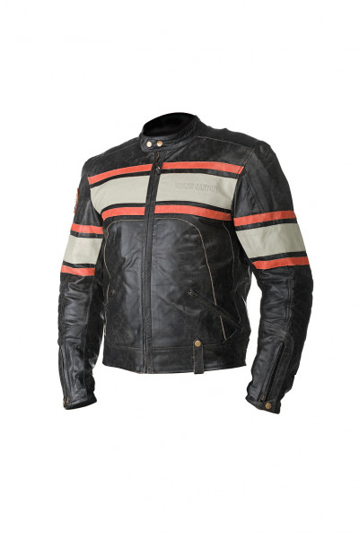 Grand Canyon Lederjacke Sturgis Jacke Brown