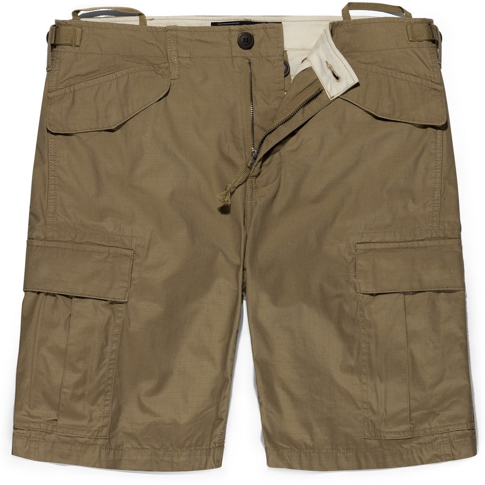 Vintage Industries kurze Hose Ripstop Anderson Shorts Dark Khaki - Herren / Unisex