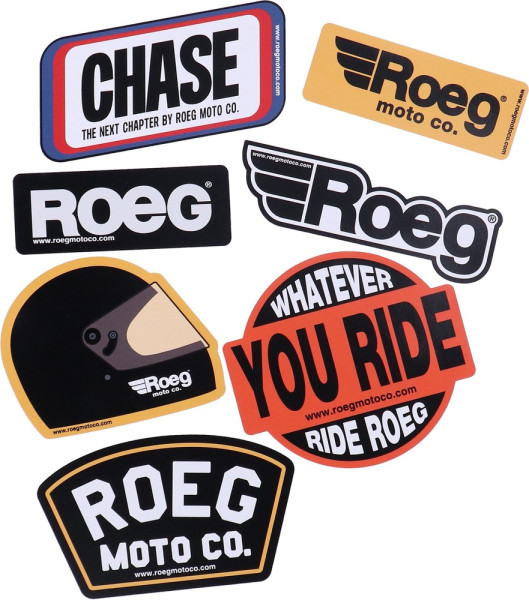 Roeg Roeg Sticker Set