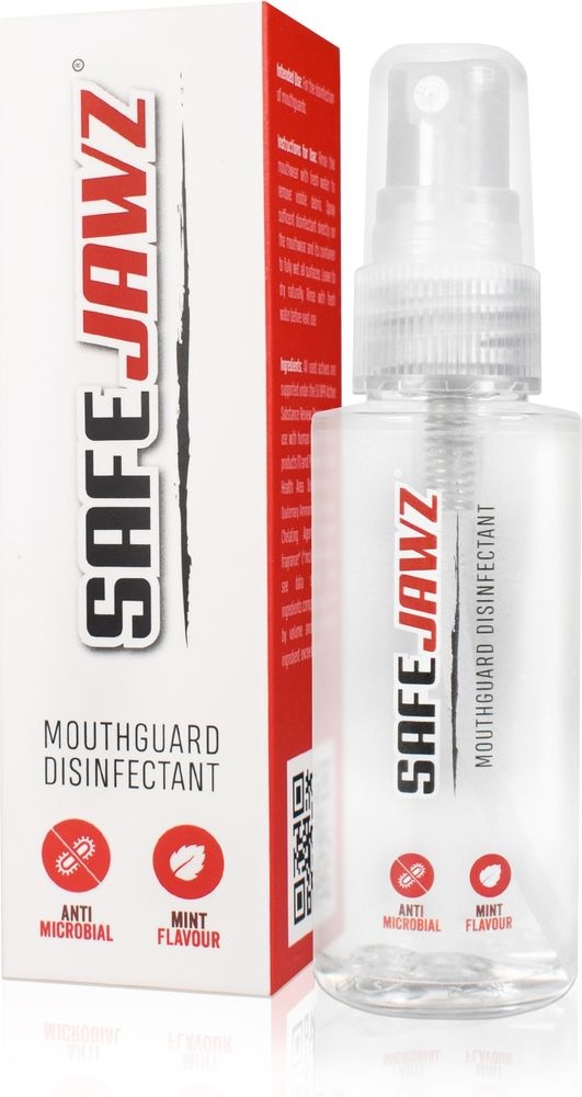 Safejawz Anti-Mikrobiologischer Bakterienbekämpfer für Mundschutz SJDisin50 - Herren / Unisex