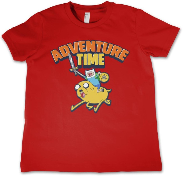 Adventure Time Kids T-Shirt Red