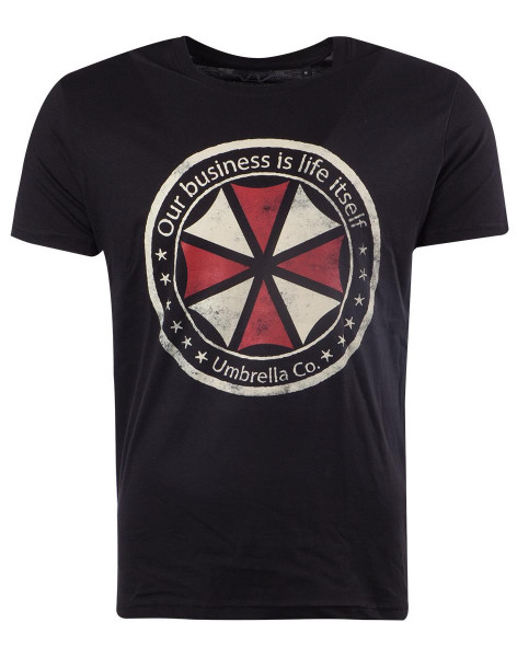 Resident Evil - Umbrella Logo Men's T-shirt Black
