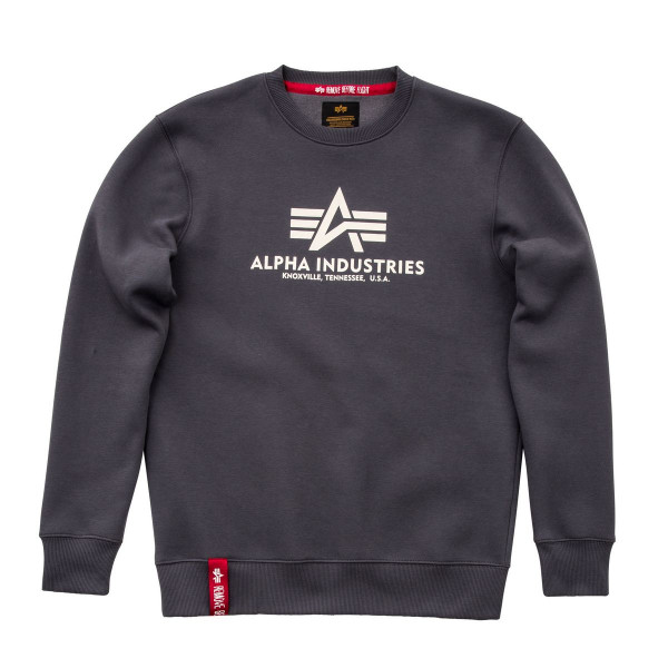 Alpha Industries Basic Sweater Hoodies / Sweatshirts Greyblack