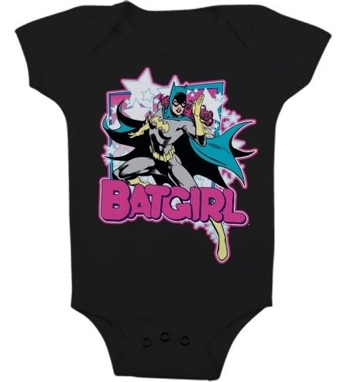 Batgirl Baby Body Mädchen Black