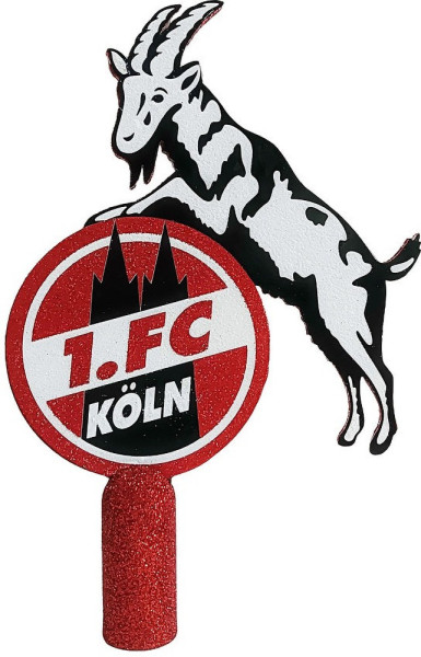 1. FC Köln Weihnachtsbaumspitze Logo 4080512