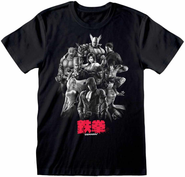 Tekken - Group Pose (Unisex) T-Shirt Black