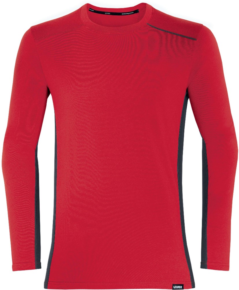 Uvex Longsleeve SuXXeed Industry Rot - Herren / Unisex