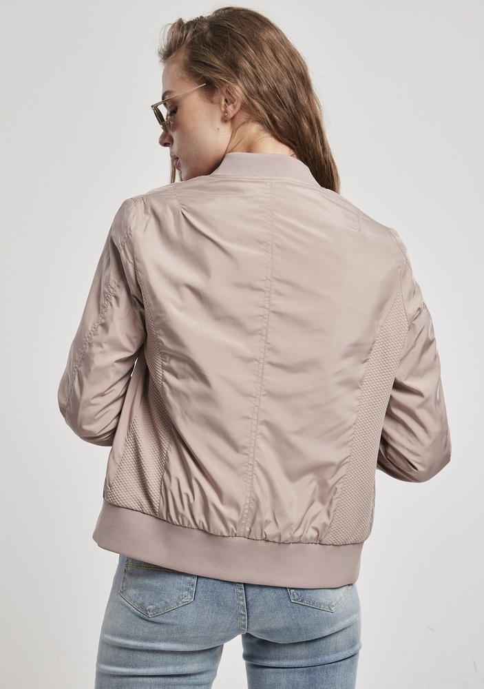 Urban Classics Damen Jacke | Bomber Light Women | Lifestyle Ladies | Duskrose Jackets Jacket