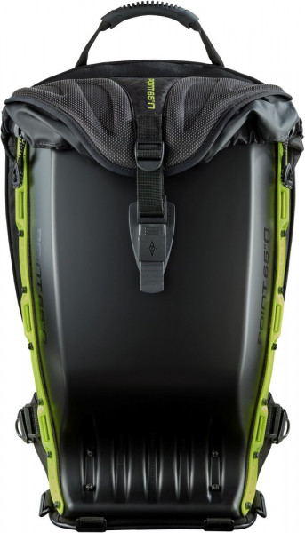 Boblbee Motorrad Rucksack Trail Monkee Phantom Schwarz/Fluo Lime