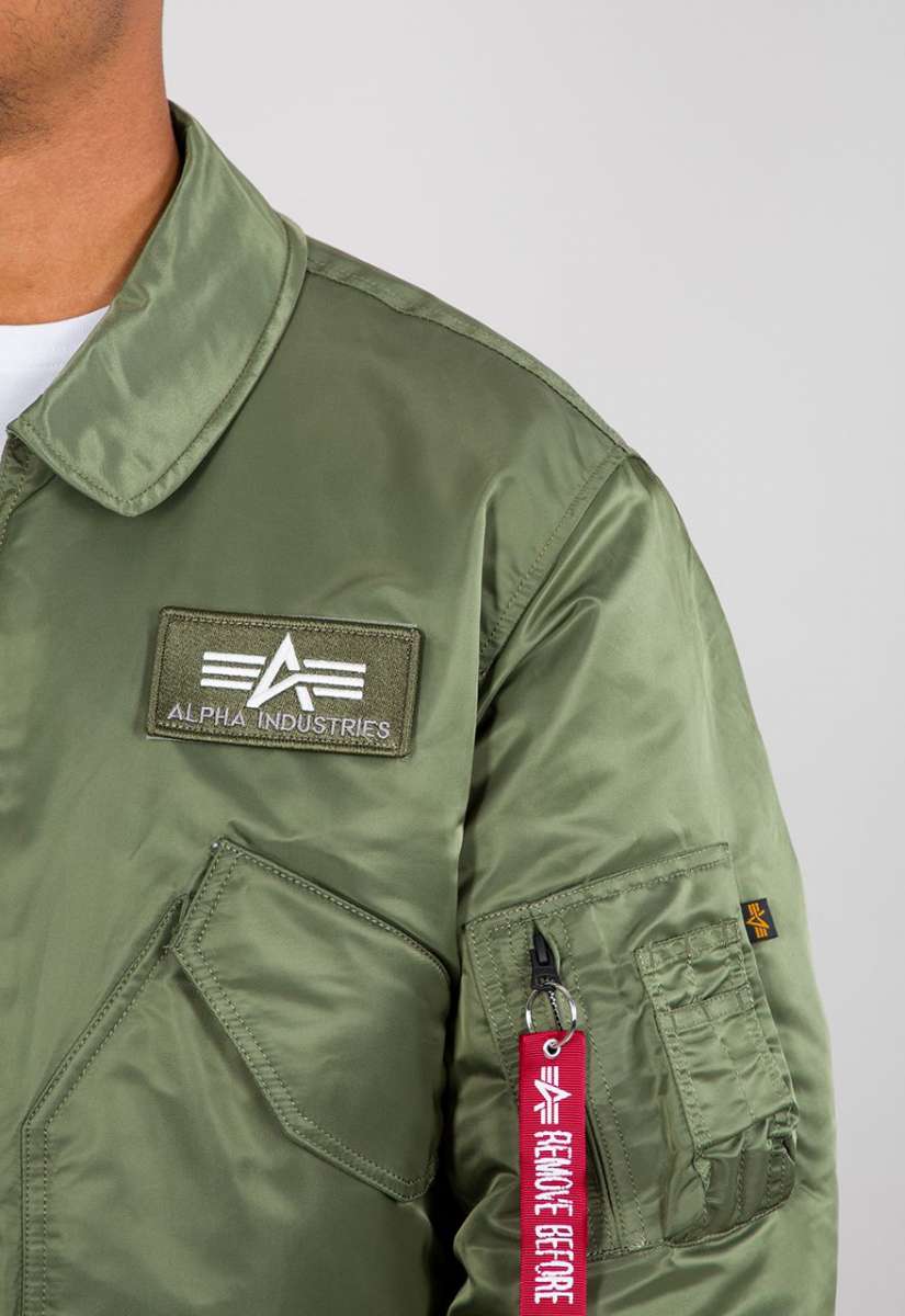 Alpha Industries CWU 45 Jacke Sage-Green | Jackets | Men