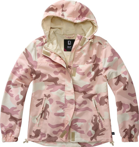 Brandit Damen Jacke Women Summer Frontzip Windbreaker Candy Camo