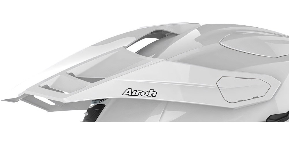 Airoh Commander Peak Weiß Gloss - Herren / Unisex