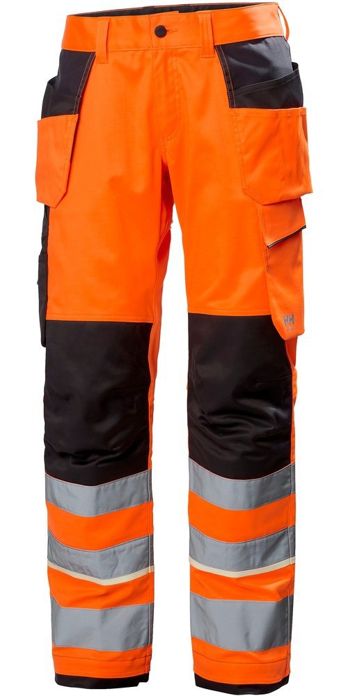 Helly Hansen Arbeitshose Uc-Me Cons Pant Cl2 Orange/Ebony-D100 - Herren / Unisex