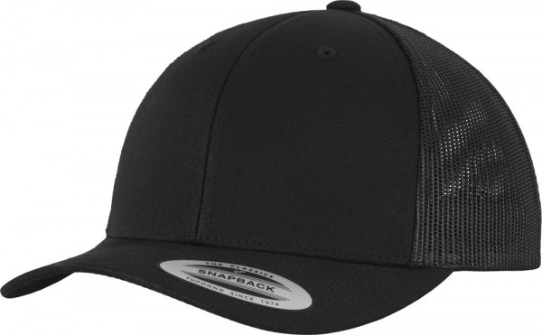 Flexfit Kinder Retro Trucker Black