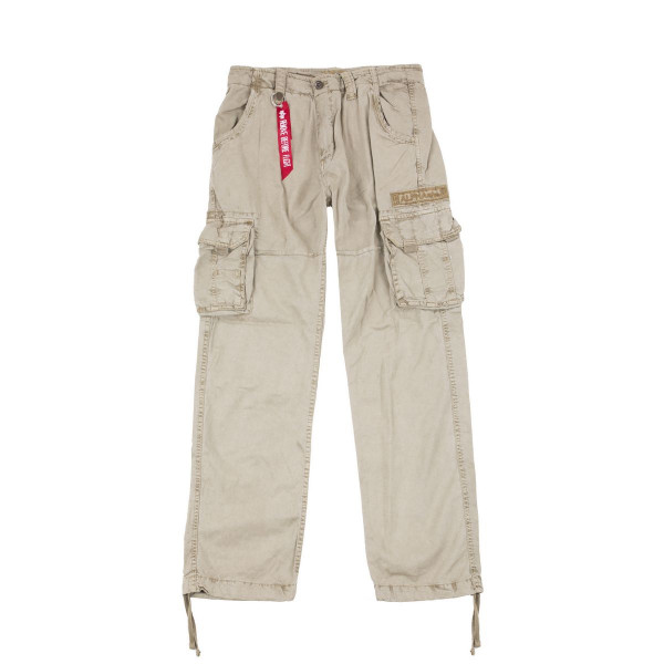 Alpha Industries Jet Pant Shorts / Hose Bone White