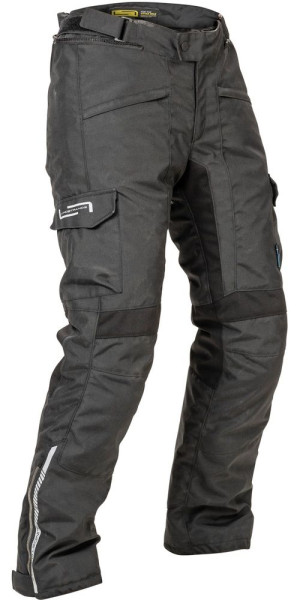 Lindstrands Motorrad Hose Textile Pants Borgvik Pants Black 720-24083000