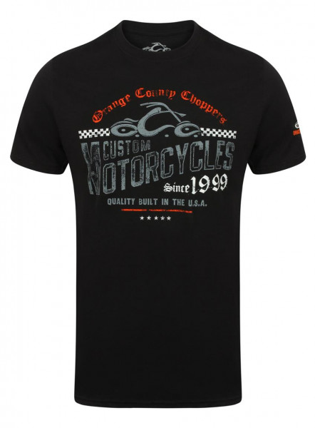 OCC Orange County Choppers T-Shirt Custom Motorcycles Black