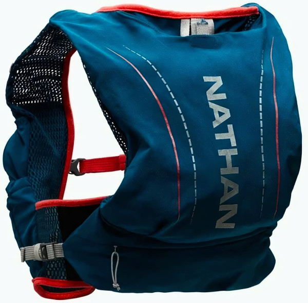 Nathan Fitness Artikel Rucksack VaporAiress 2 Lite 4 l Marine Blue/Hibiscus L- 1377377 Blau-L-XXL