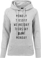Mister Tee Damen Ladies Blink Hoody Grey-L